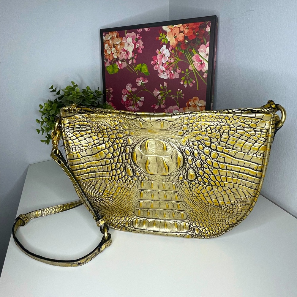 Brahmin Bag | Designer purse- Alligator skin |